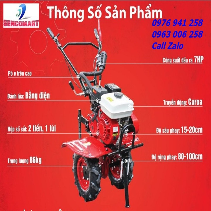 Máy xới đất Oshima XDX2-D Chính Hãng Ở Đâu Bán