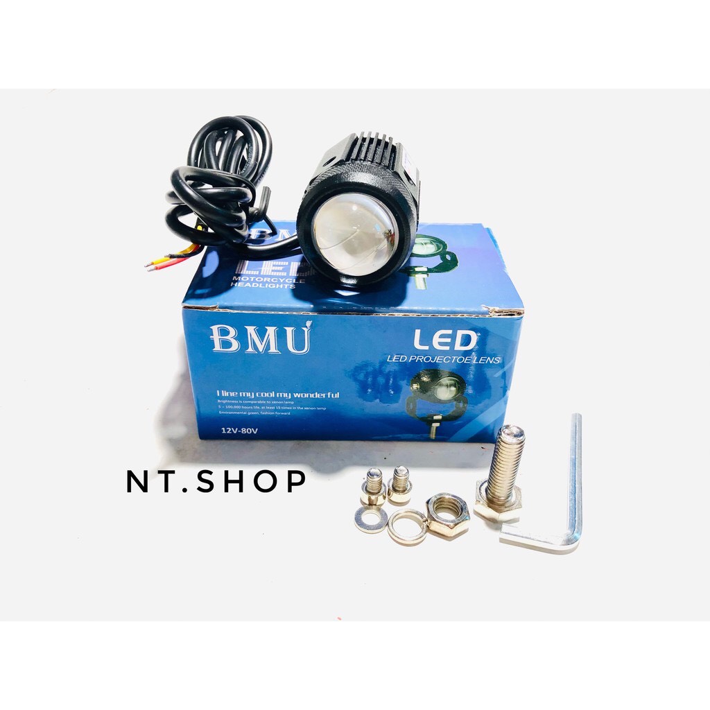 Đèn trợ sáng bi cầu mini 2 chế độ BMU Hót 2024