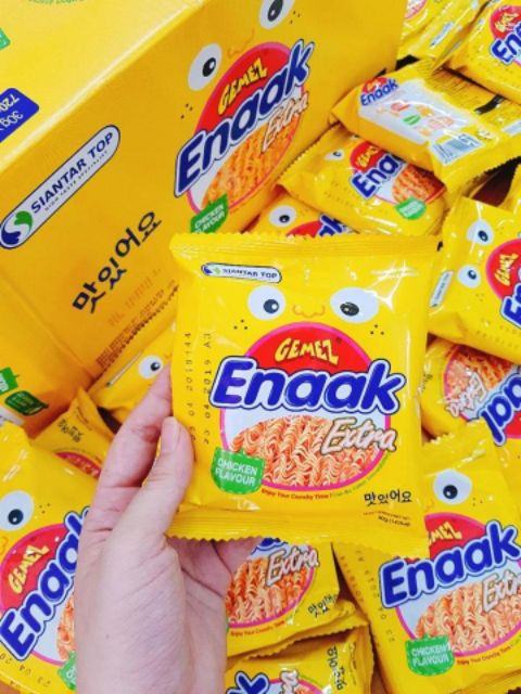 Combo 6 Gói Snack Mì Hương Gà Enaak