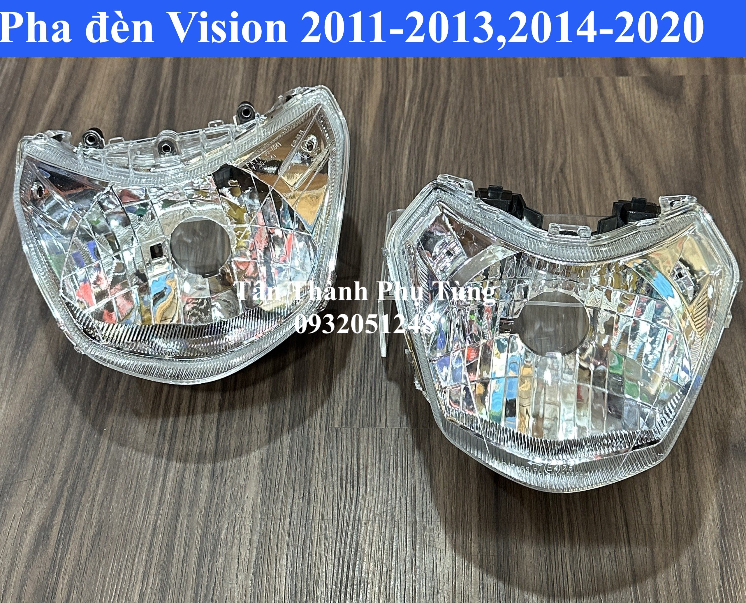 Pha đèn Vision 2011-2013,2014-2020 (Full bộ)