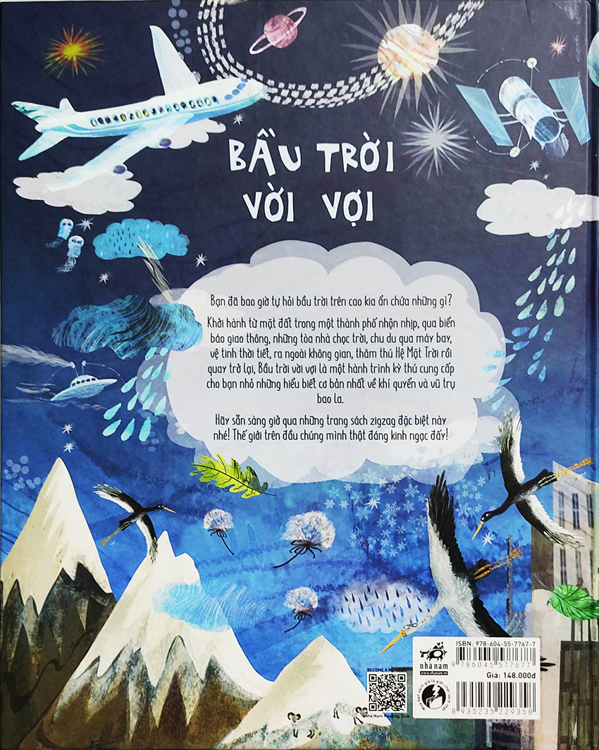 Sách cho bé - Bầu Trời Vời Vợi - Nhã Nam