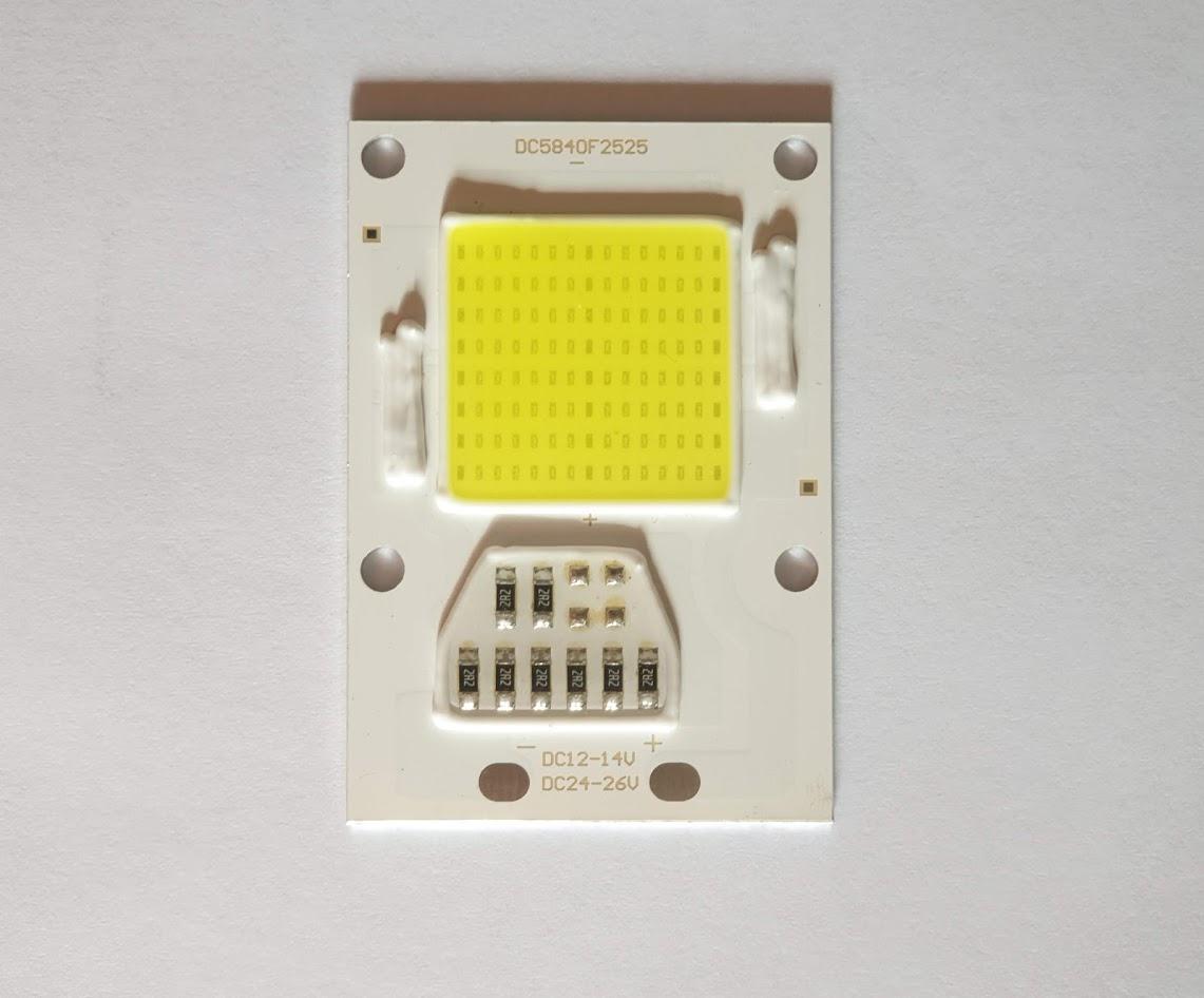 CHÍP LED ĐÈN PHA 50W 12V, mắt led 12v 50W