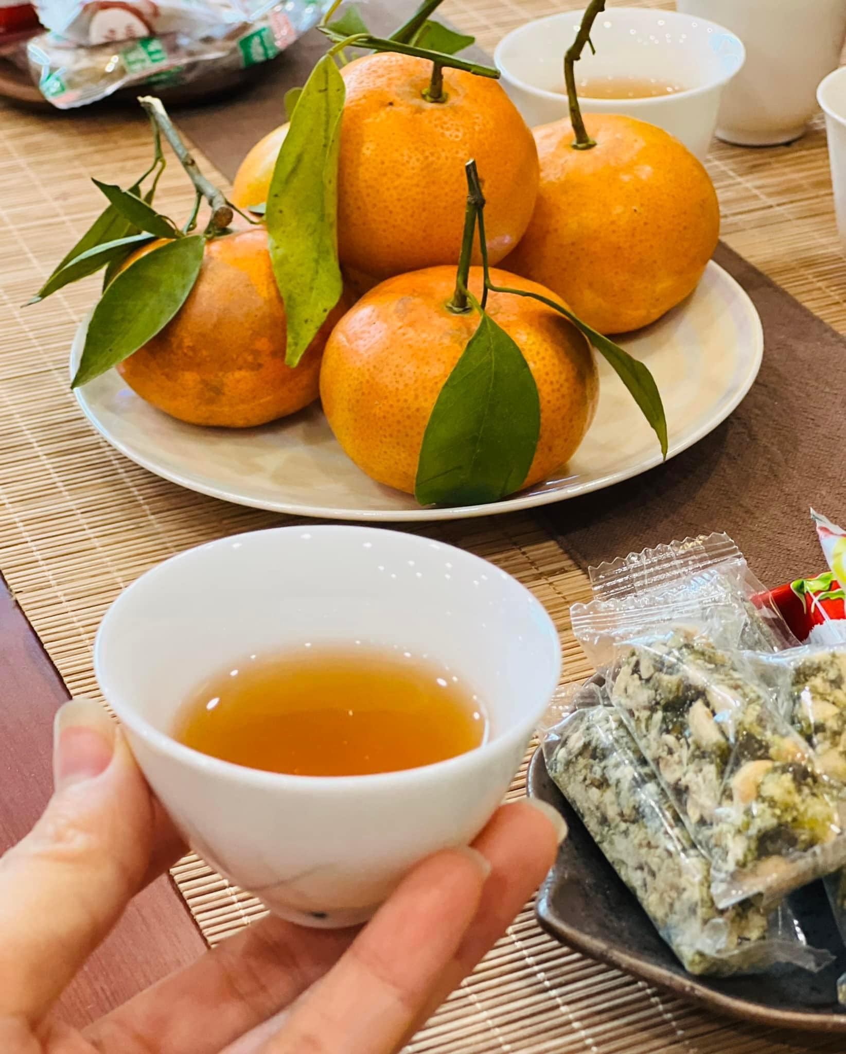Kẹo lạc trà xanh Trà Văn Dũng Behapy