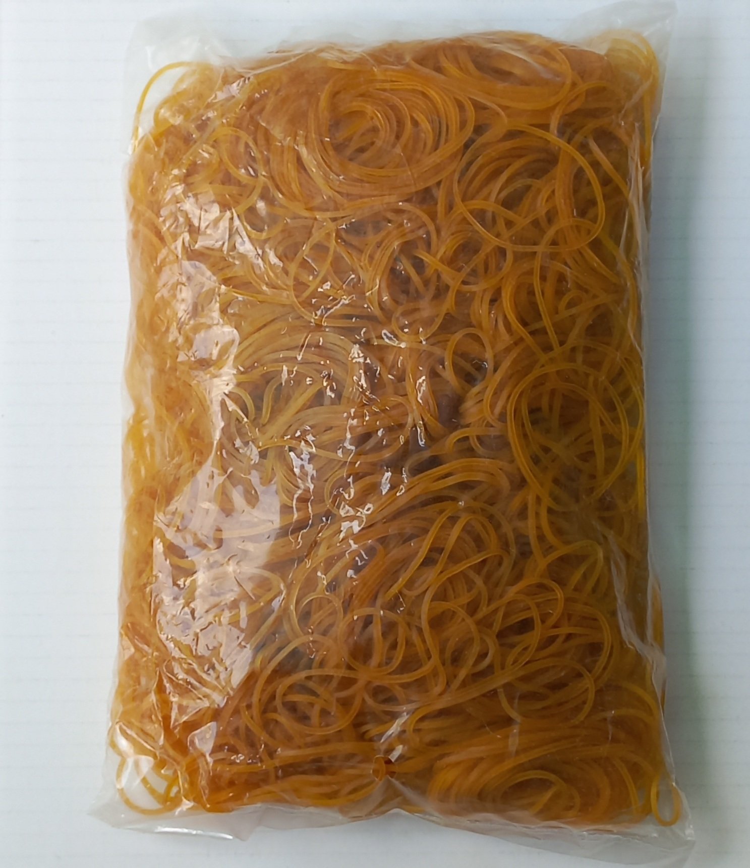 DÂY THUN DẺO VÀNG, KHOANH LỚN (50G/BỊCH)