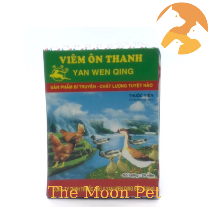 COMBO 5 VĨ VIÊM ÔN THANH - THUỐC DÙNG CHO GÀ ĐÁ, CHIM CẢNH