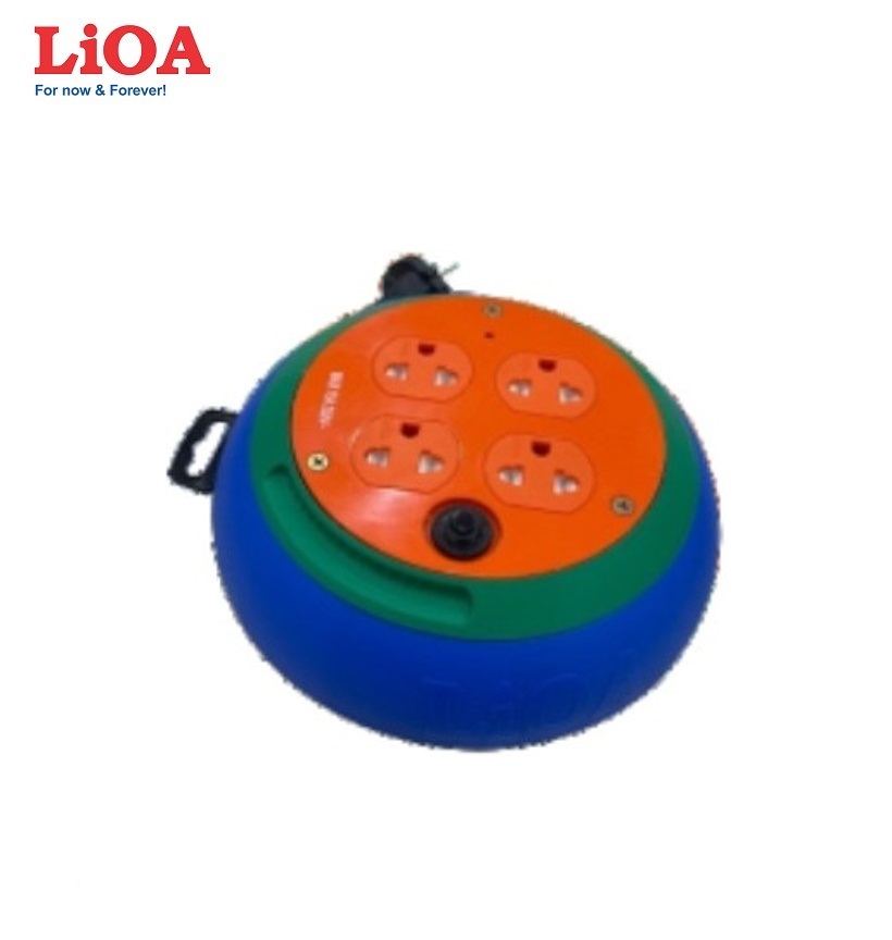 Ổ cắm kéo dài LIOA DB52-10A / 15A( 5m dây )