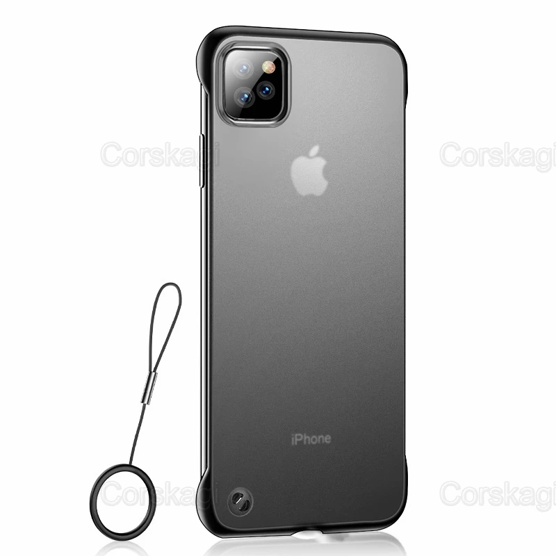 ỐP LƯNG IPHONE 11 PRO MAX NHÁM MỜ NỬA CẠNH SIÊU MỎNG