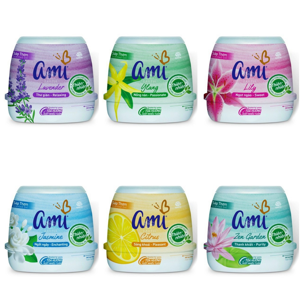 Sáp thơm Ami Hương Hoa Lily 200g