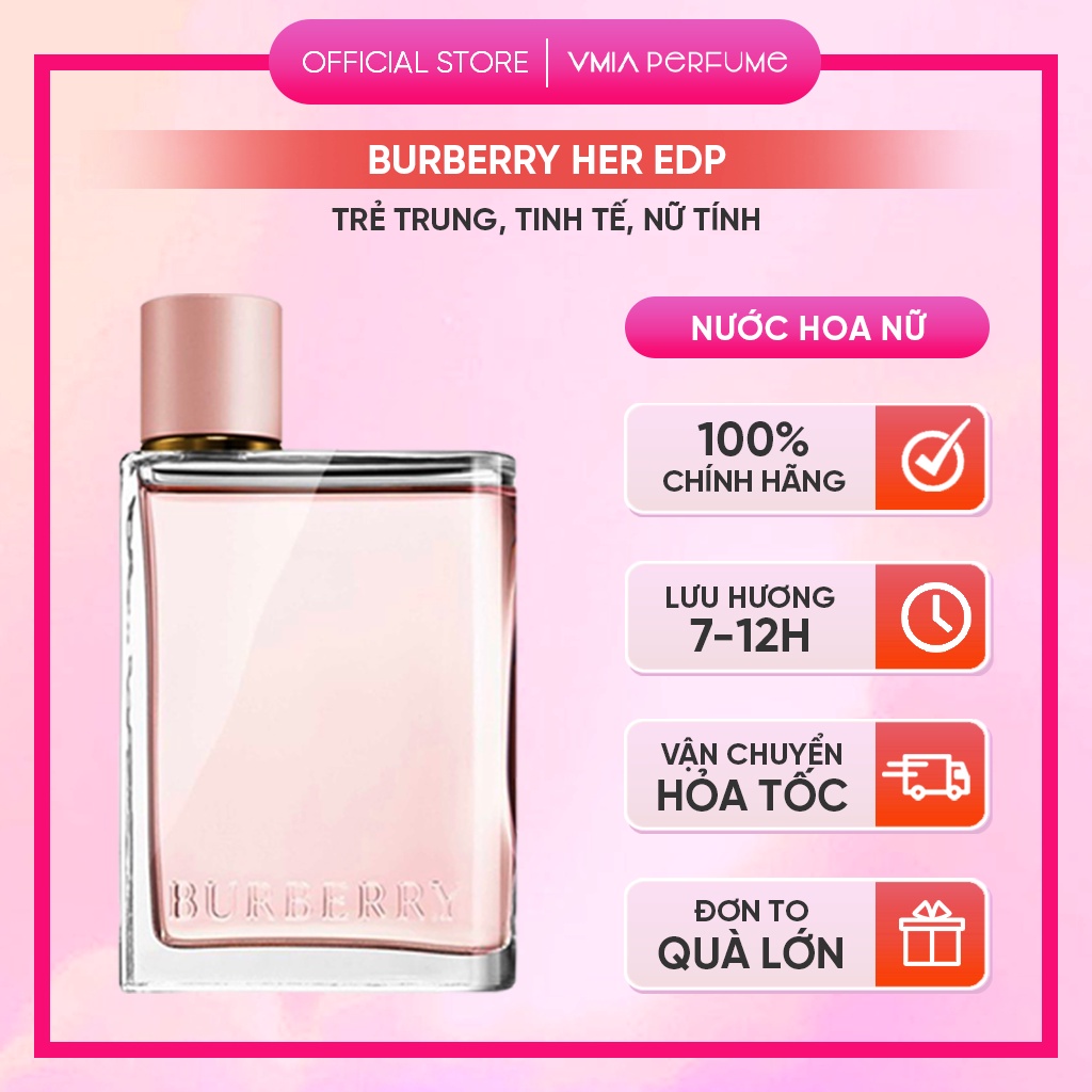 Nước Hoa Nữ BBR Her EDP mẫu thử 2ml 5ml 10ml