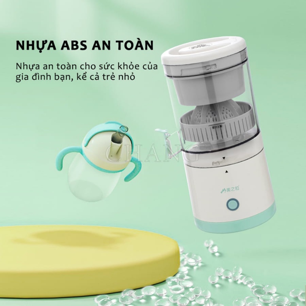 Máy Vắt Cam Tự Động, Máy Ép Cam Cao Cấp Không Dây Chính Hãng Bảo Hành 12 Tháng Mega big 5.0