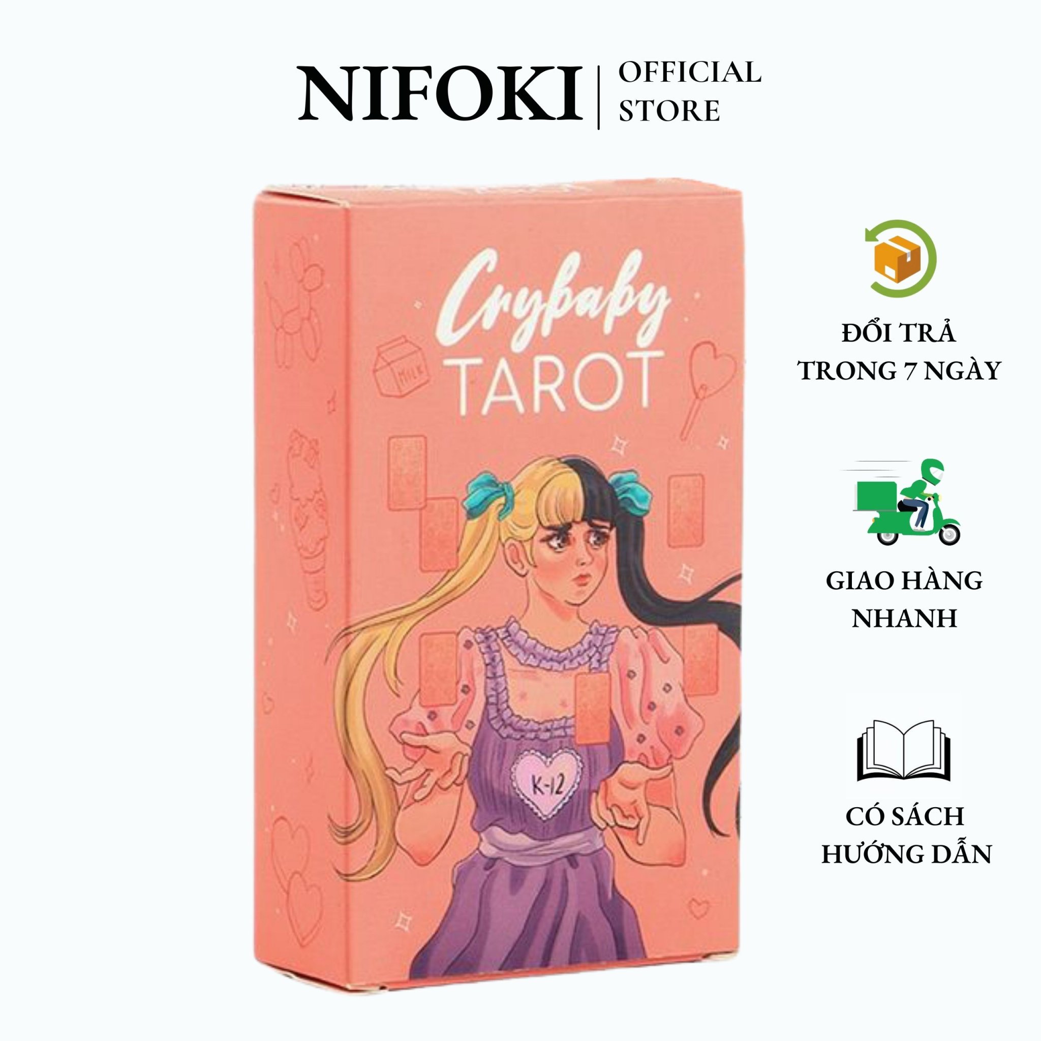 Bộ bài Crybaby Tarot Size Chuẩn Gốc