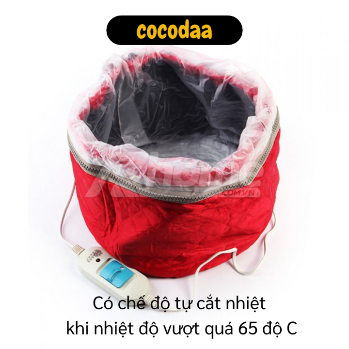 Mũ hấp tóc - Mũ ủ tóc điện - Máy hấp tóc cá nhân máy ủ tóc tại nhà giúp tóc óng mượt
