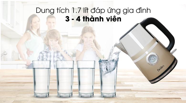 Bình đun siêu tốc Delites 1.7 lít ST17S04