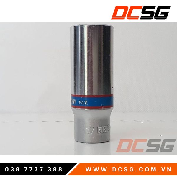Đầu tuýp 17mm dài 3/8" Kingtony 323517M | DCSG