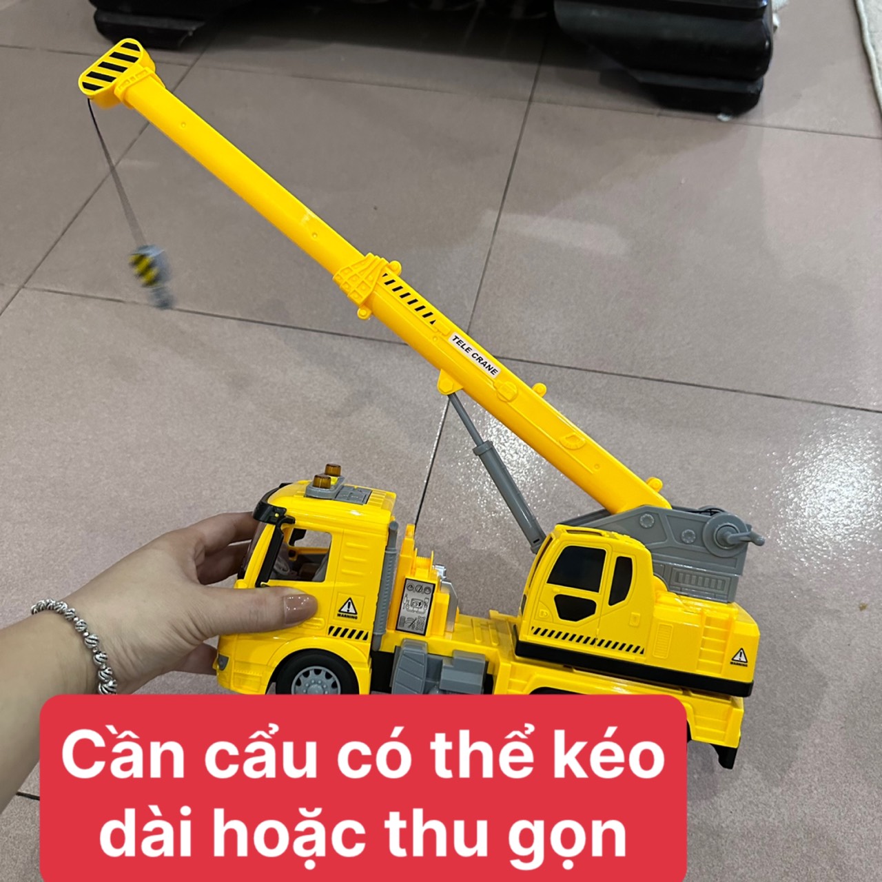 Xe đồ chơi chuyên dụng dùng pin (Xe Cần cẩu - Xe chở rác)