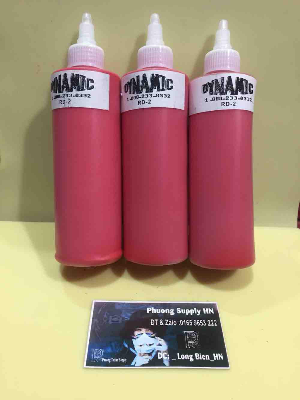 Mực tập xăm mầu đỏ 240ml