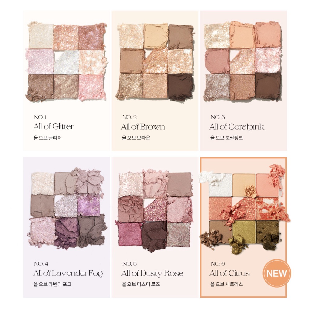 [HOÀN TIỀN 15%]Bảng phấn mắt 9 màu UNLEASHIA Glitter Eye Palette