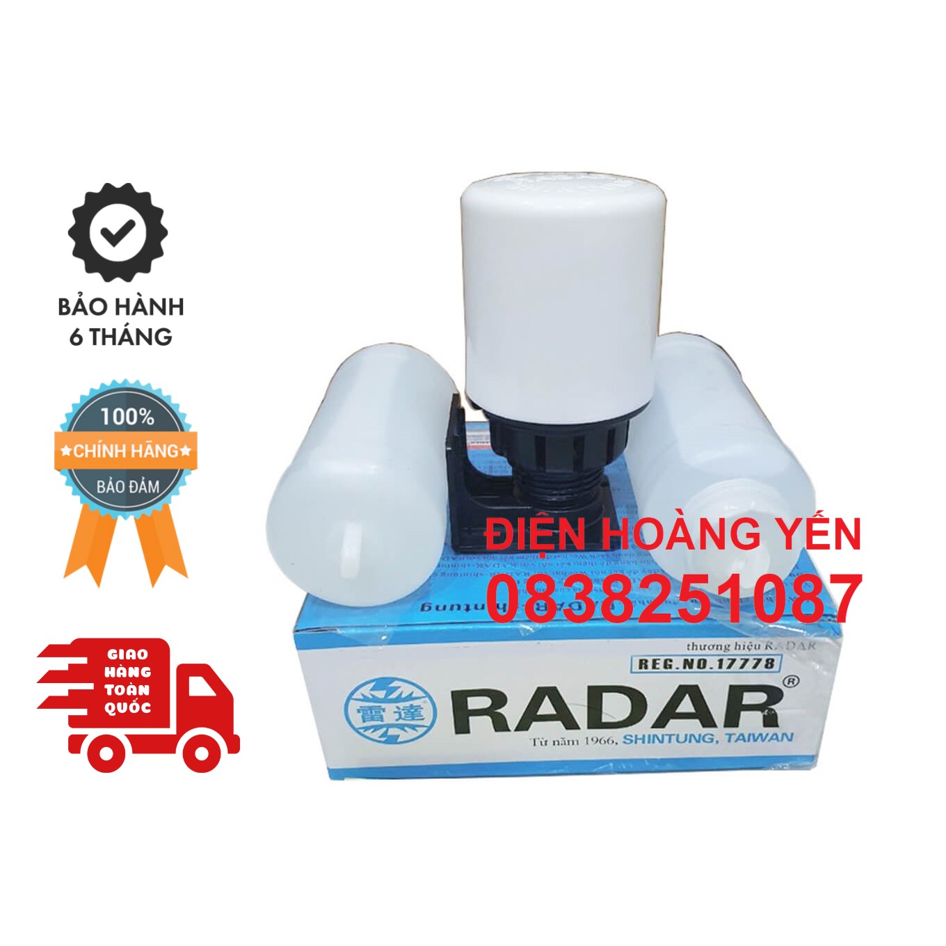 Phao điện Radar Bơm nước tự động dùng cho bồn nước
