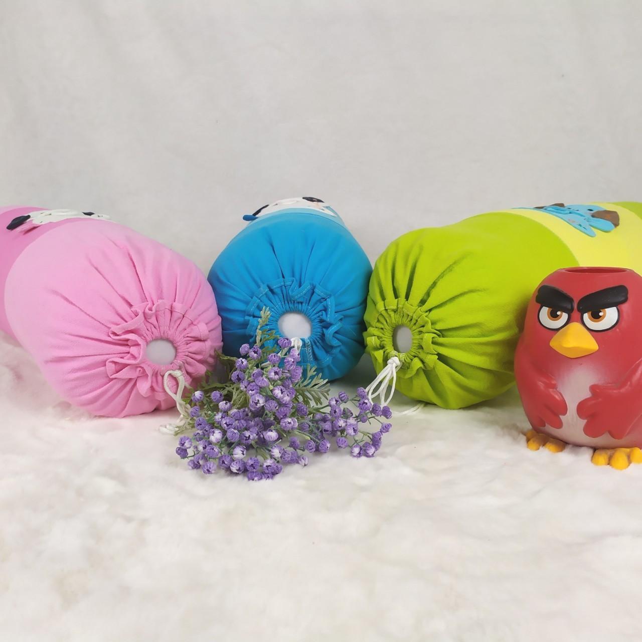 Gối ôm Cara cho em bé kim home size 60x25cm (Trẻ sơ sinh từ 1-5 tuổi)