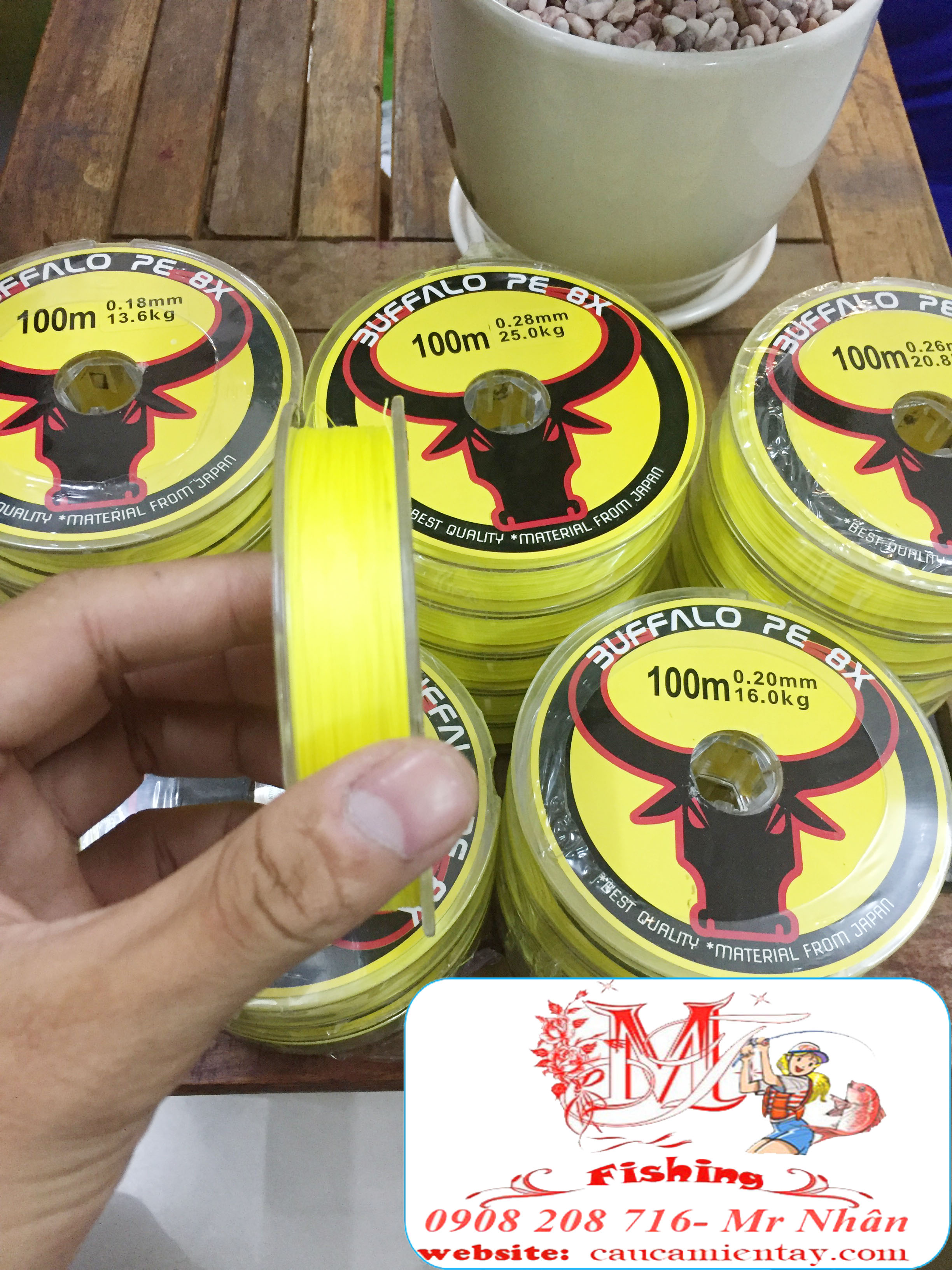 [HCM]Dây PE Nhật Bản BUFFALO