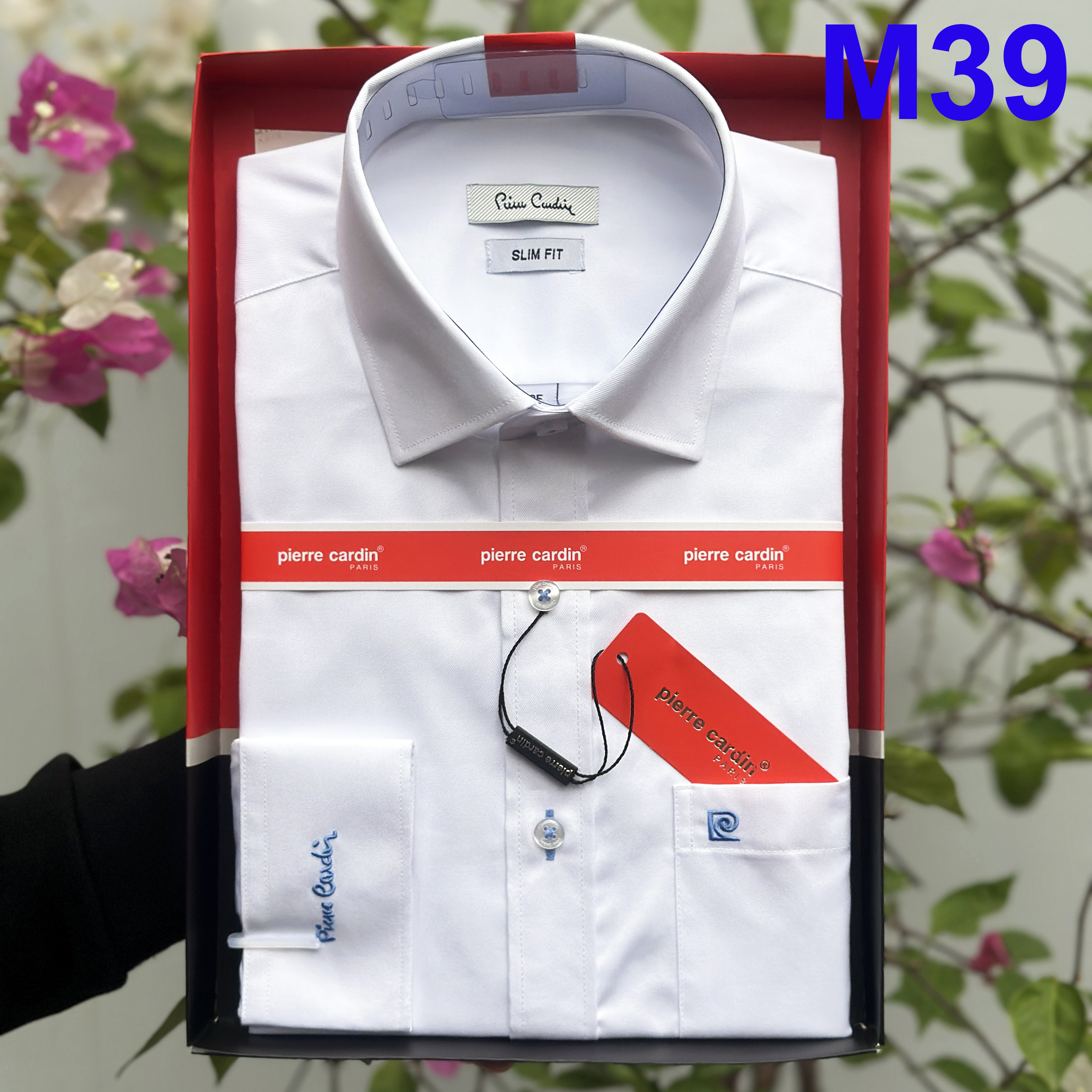 Áo sơ mi dài tay pierre cardin, áo sơ mi nam nhiều mẫu, áo sơ mi công sở cao cấp xuất dư hàn 2023