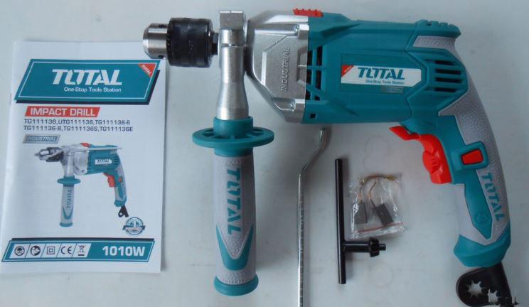 13mm Máy khoan động lực cầm tay 1010W TOTAL TG111136