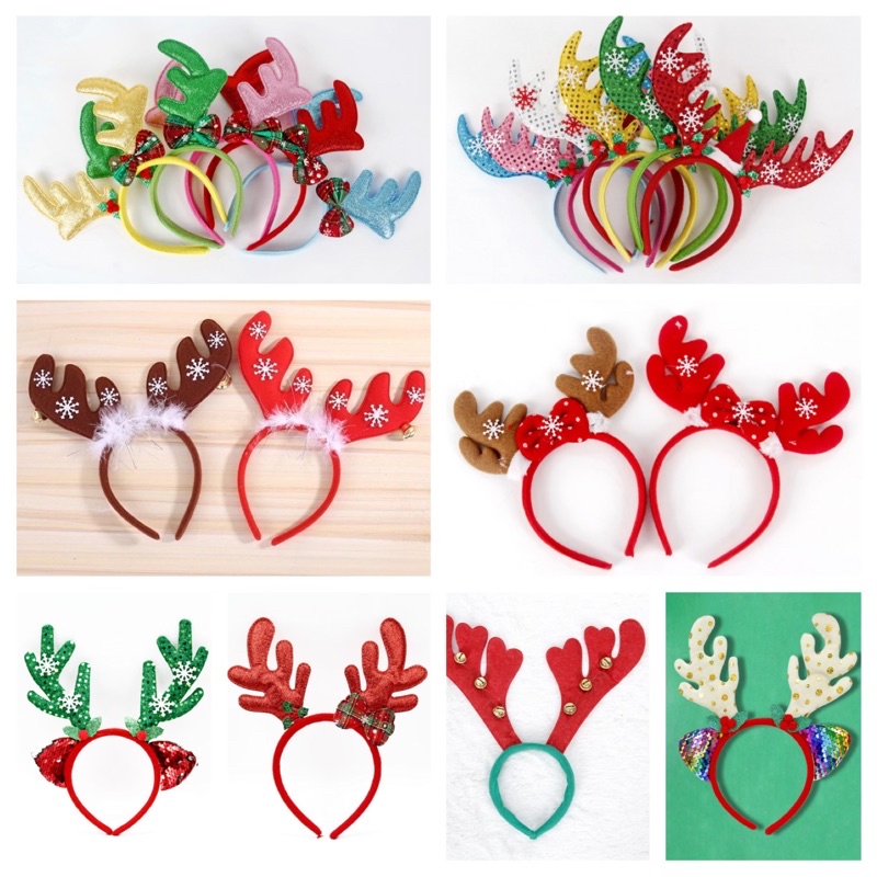 Hơn 50 mẫu Bờm Noel, bờm giáng sinh nhấp nháy