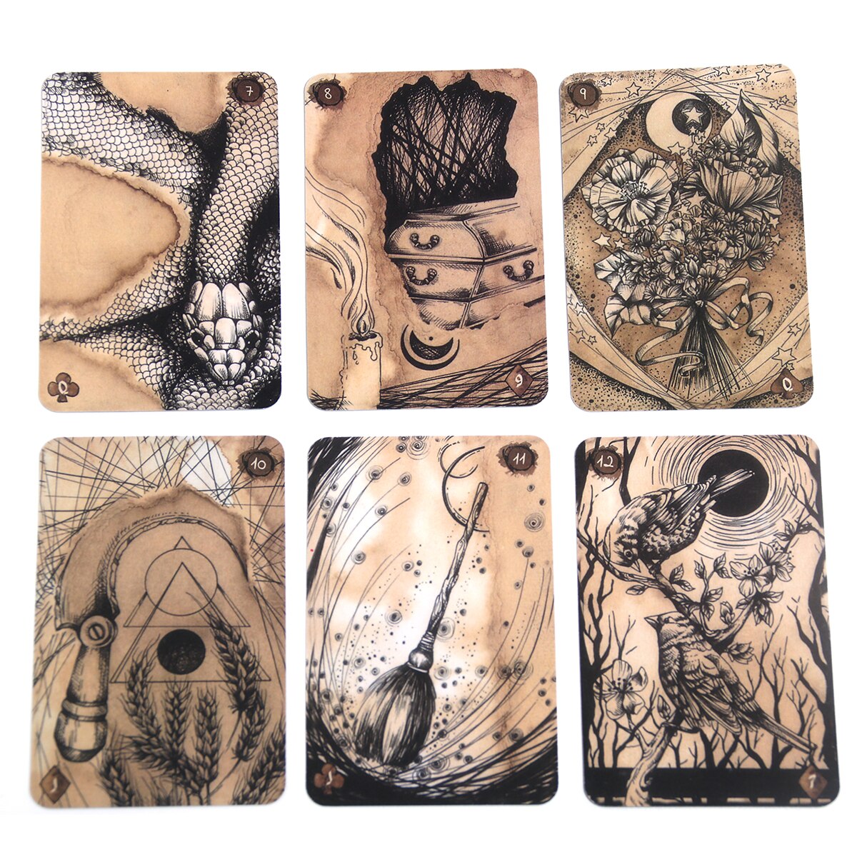 Bộ Bài Reflet De Lune Lenormand