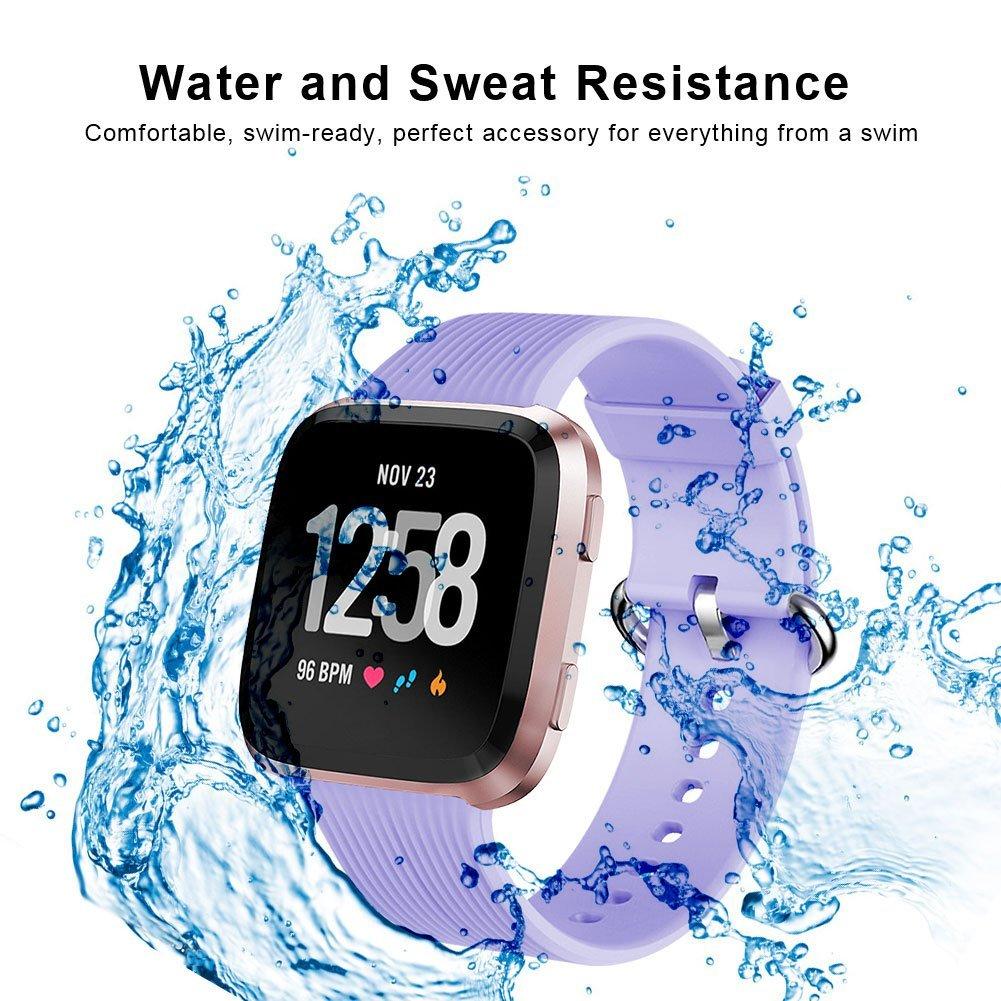 Dây Cao Su Thể Thao Fitbit Versa Khóa Tròn