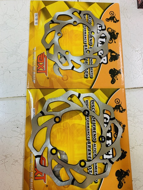 Combo dĩa thắng trước sau ex150 Galfer
