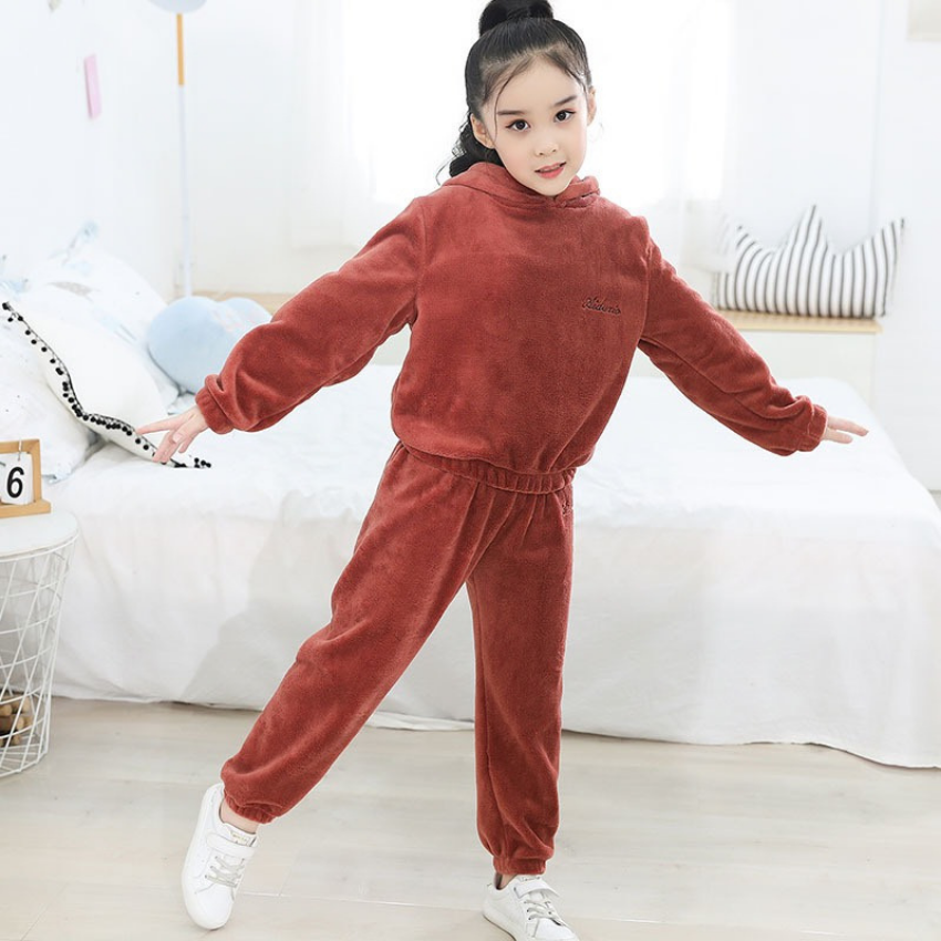 Bộ đồ cho mẹ và bé chất lông cừu siêu ấm - Q49482