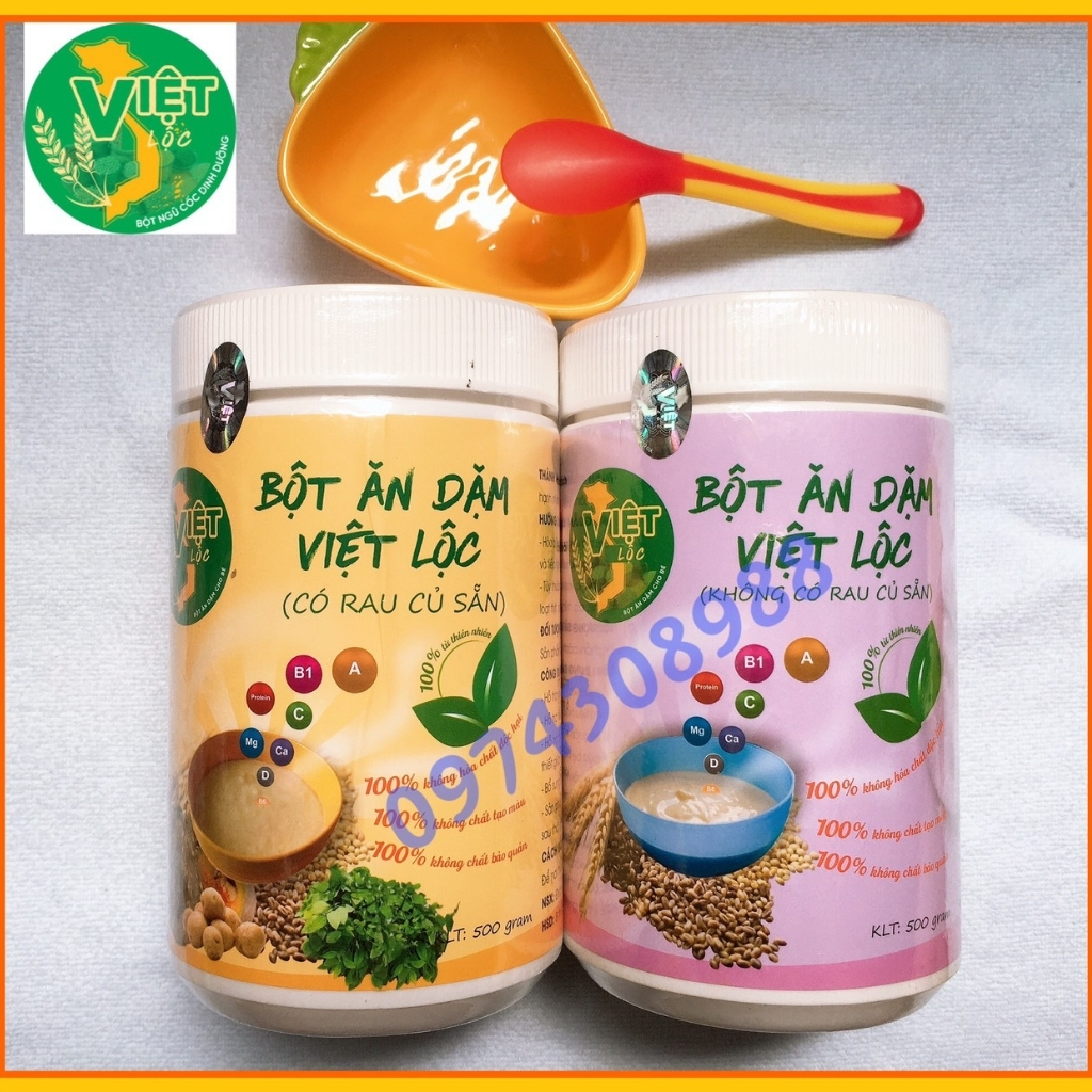 Bột ăn dặm Mẹ Sữa 500gr (không rau, cho trẻ từ 4 - 10 tháng)