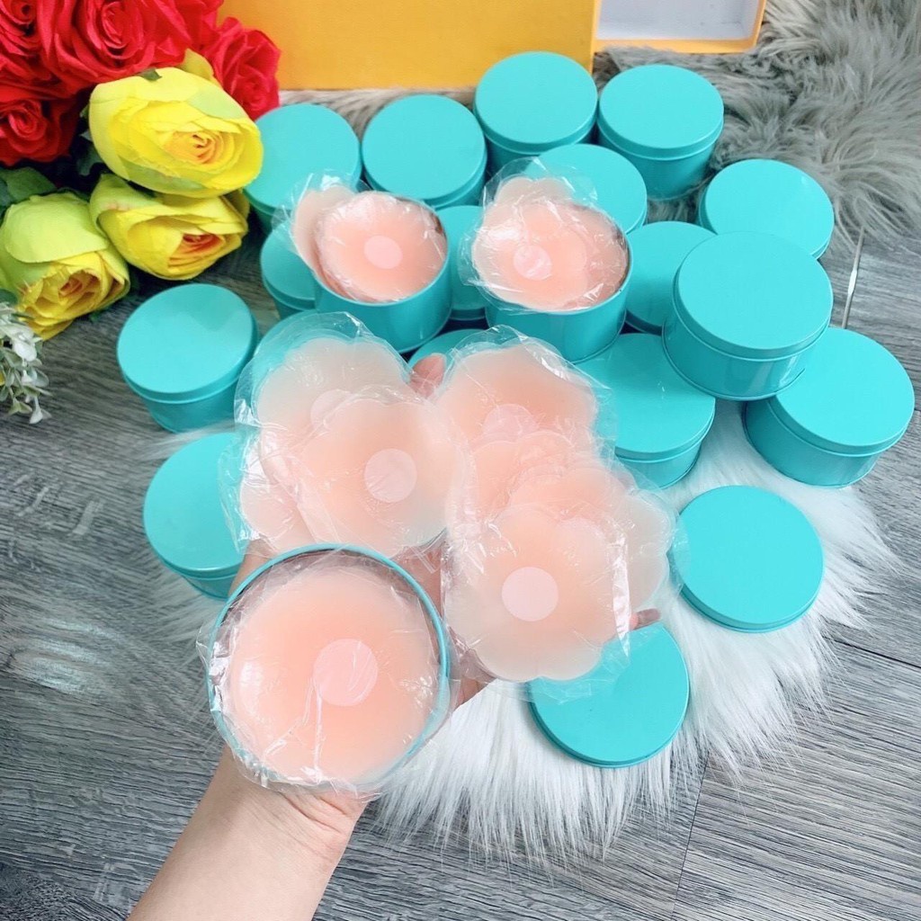Miếng dán ngực silicon, miếng dán nhũ hoa loại đẹp tái sử dụng nhiều lần