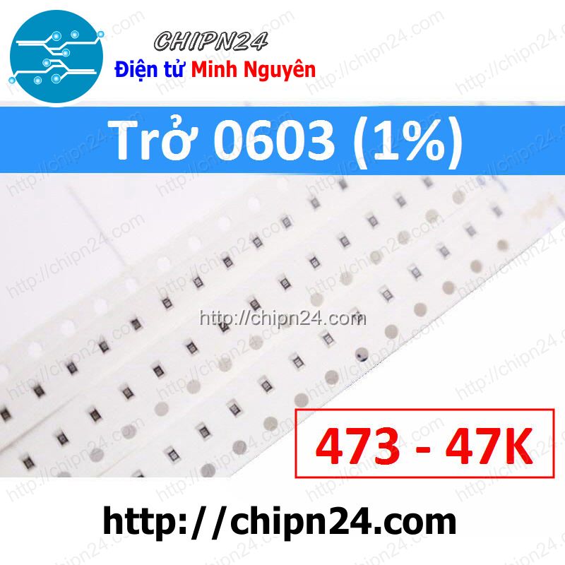 Trở dán smd 0603 47k