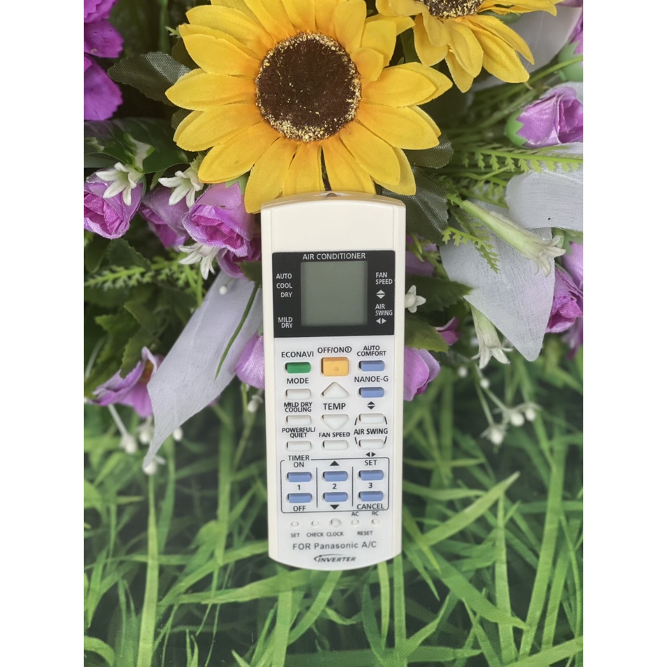 🎀[Bảo hành 03 tháng]🎀 Remote máy lạnh panasonic có inverter mẫu nhỏ