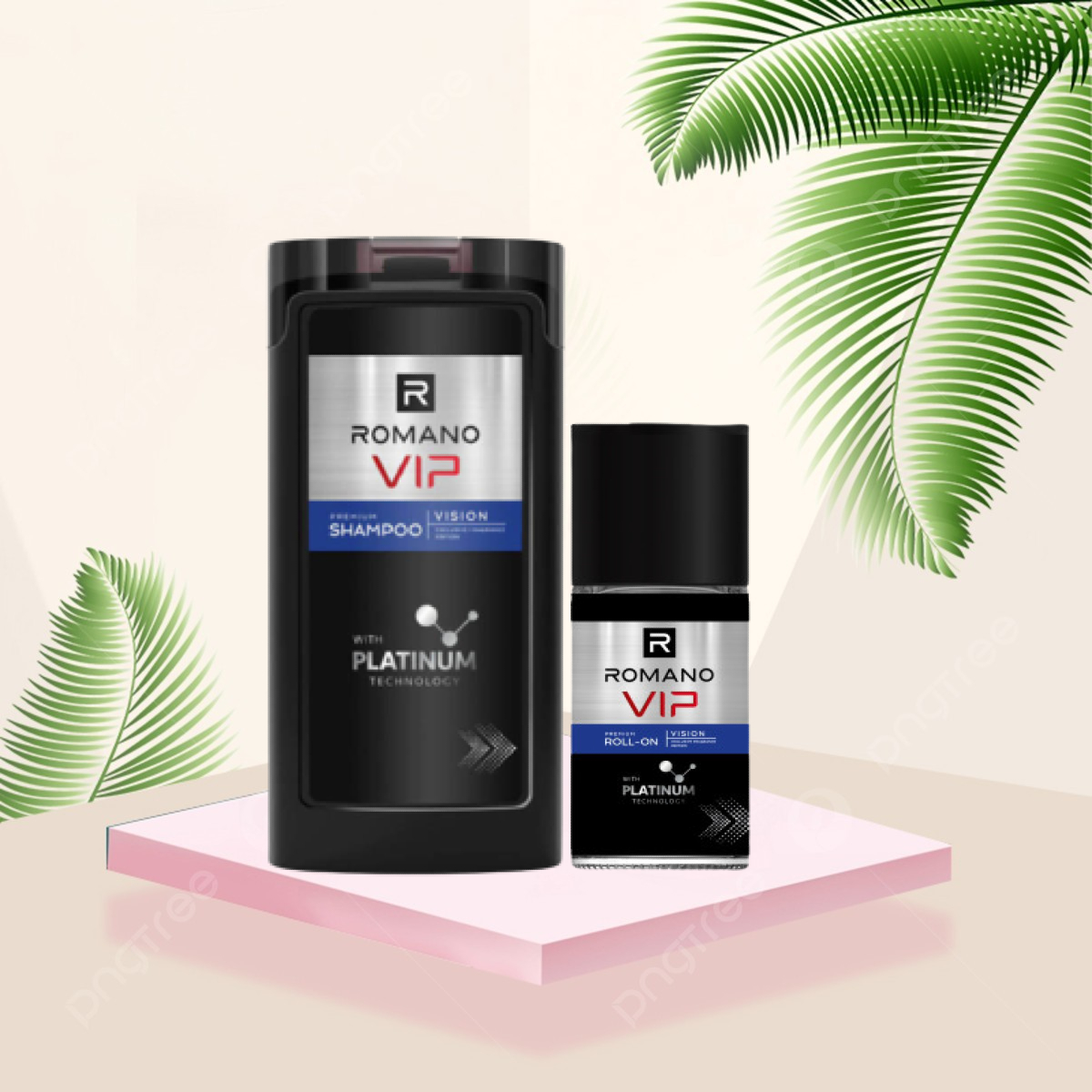 Bộ Dầu Gội Vip Vision 150gr + Lăn Vision 50ml