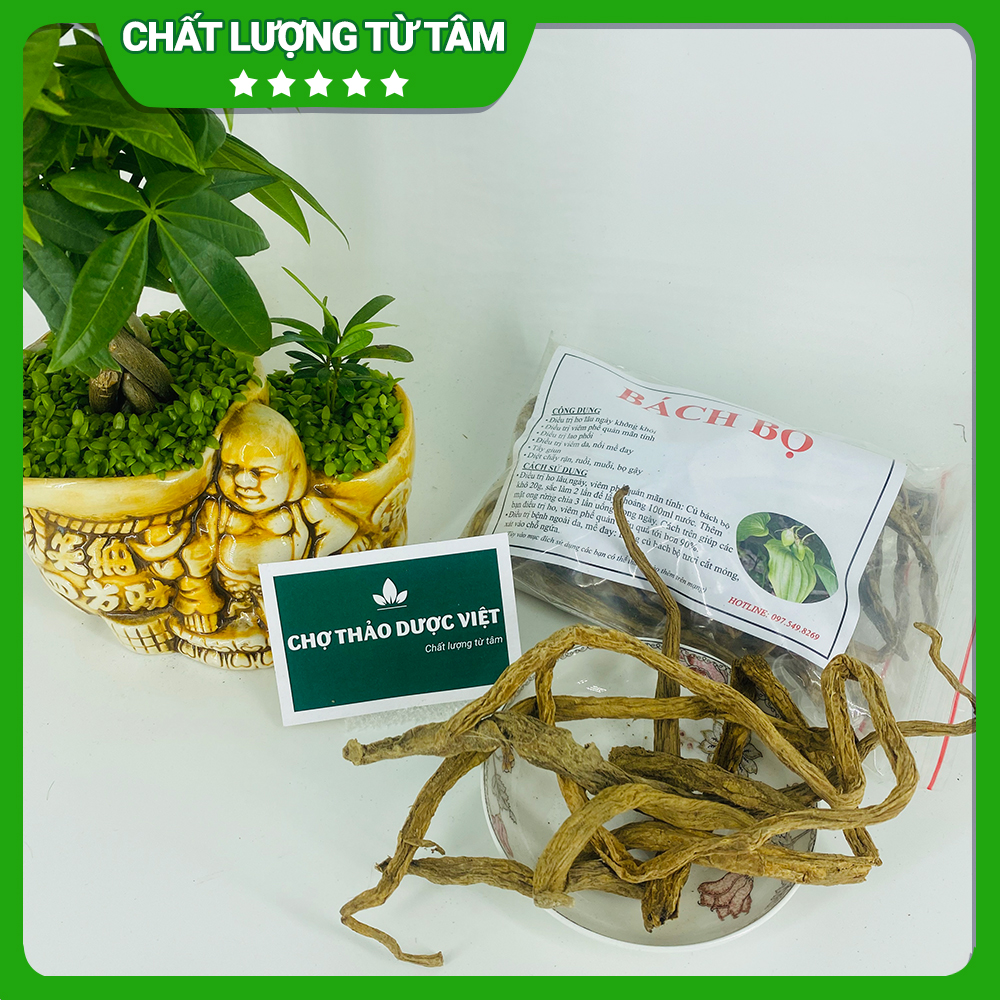 Bách bộ khô 100g, củ ba mươi, thơm, sạch - Chợ Thảo Dược Việt