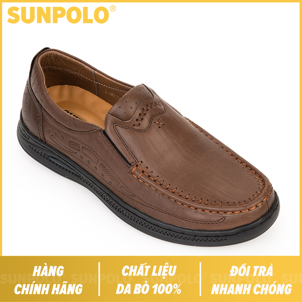 Men Leather Shoes SUNPOLO CS5150