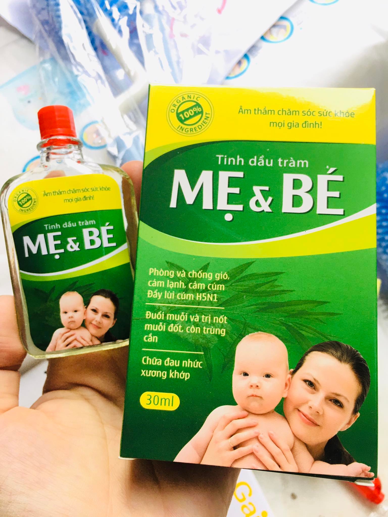 Tinh dầu tràm Mẹ và Bé hộp 30ml