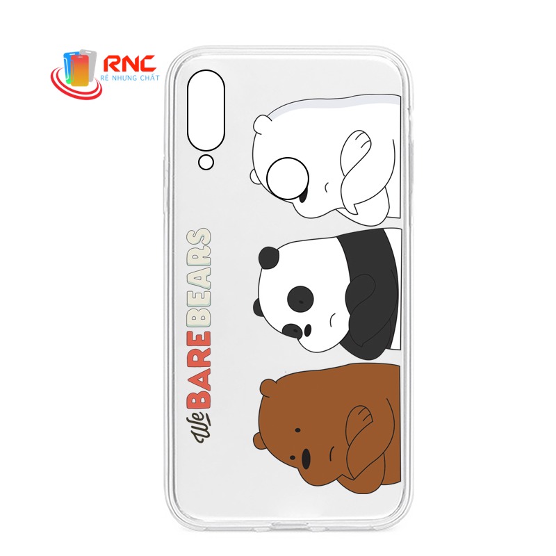 [HCM]Ốp lưng đủ dòng Vsmart Joy 1/Joy 1 Plus/Joy 3/Active 1/Active 3/Live/Bee/Bee 3/Star/Star 3/.....Silicone trong in hình gấu kute