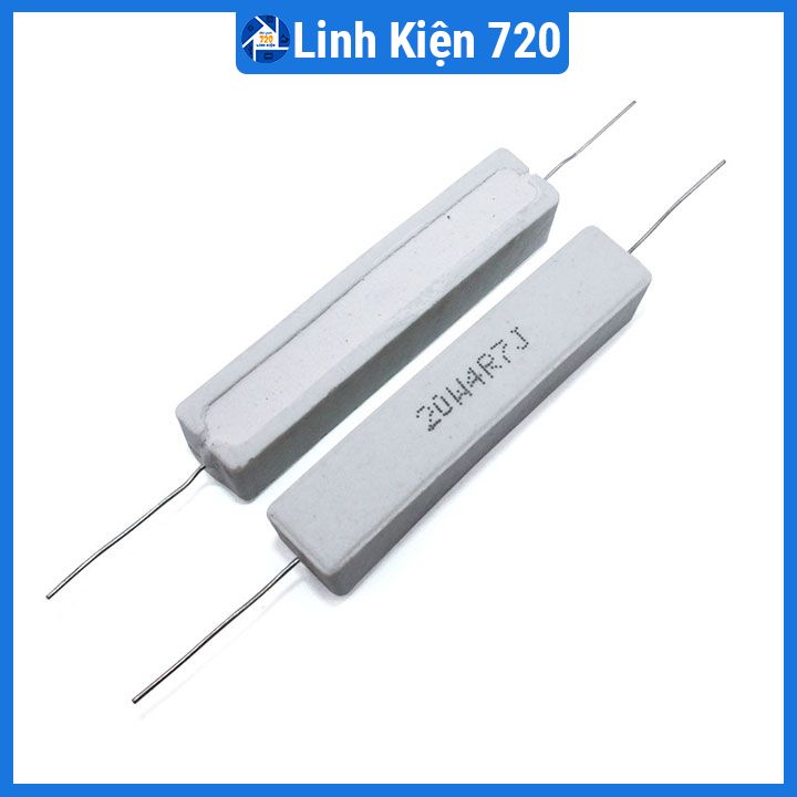Điện trở công suất 20W sai số 5% ( trở sứ )