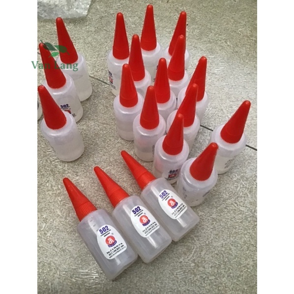 Keo dán 3 giây, Keo 502 lọ nhỏ siêu dính
