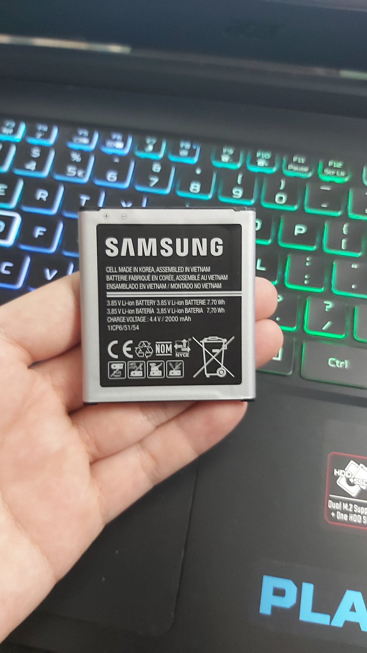 Pin SAMSUNG J2 (2015) / Core Prime (mã BG360CBE) - Nguyên Seal