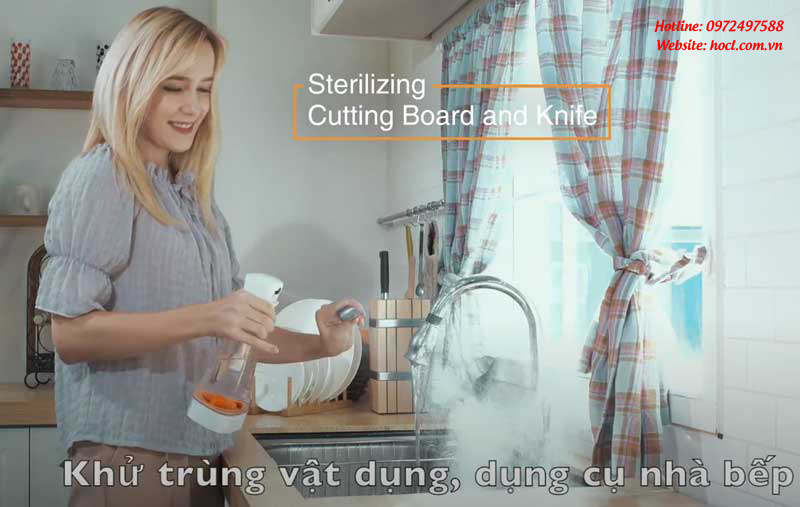 Nước khử trùng sát khuẩn HOCL chai 1 lít