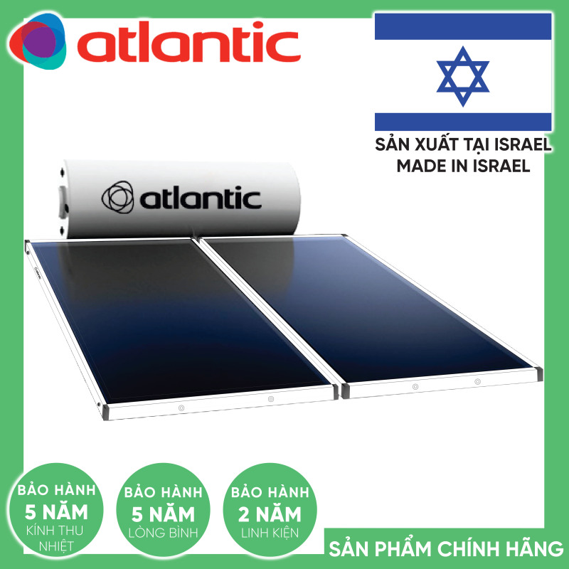 Bảng giá Máy nước nóng năng lượng mặt trời Atlantic Solerio (AS300)