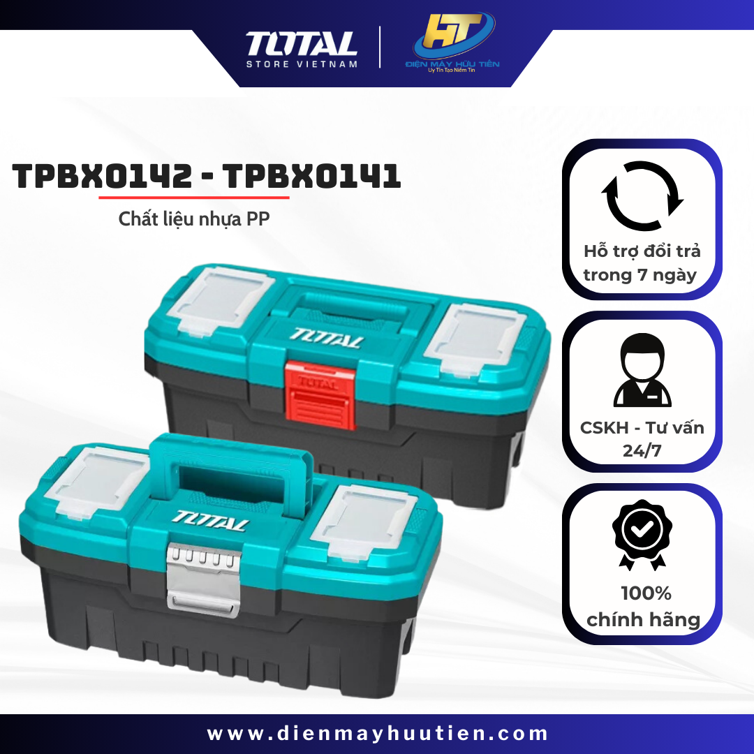 Hộp Đựng Dụng Cụ 14 inch TOTAL