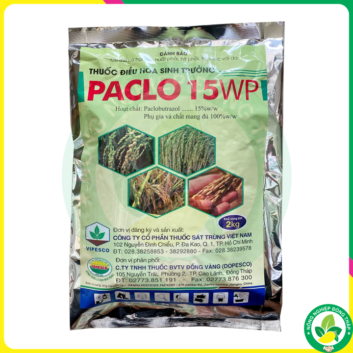 ĐIỀU HÒA SINH TRƯỞNG PACLO 15WP (gói 2kg)