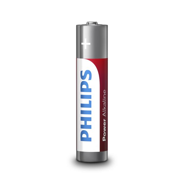 Vỉ 10 viên Pin Alkaline AAA Philips LR03P10TS