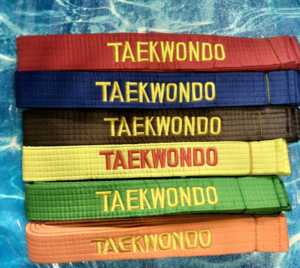 Đai trắng TAEKWONDO cho các võ sinh nhập môn
