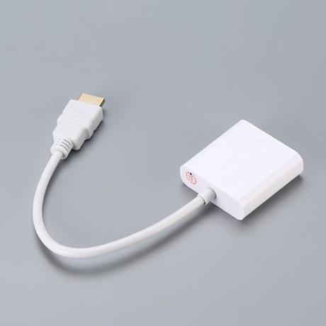 Cáp chuyển đổi HDMI sang VGA (Trắng)